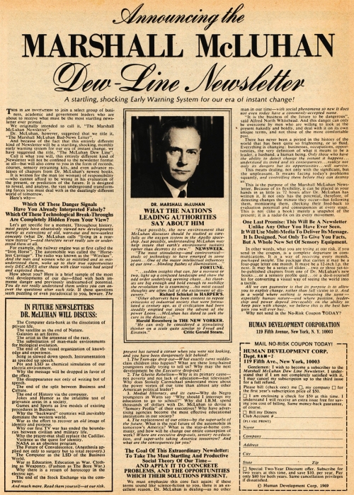 McLuhan DEW-Line Announcement_l